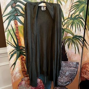 Billabong Olive Green Long Cardiagn